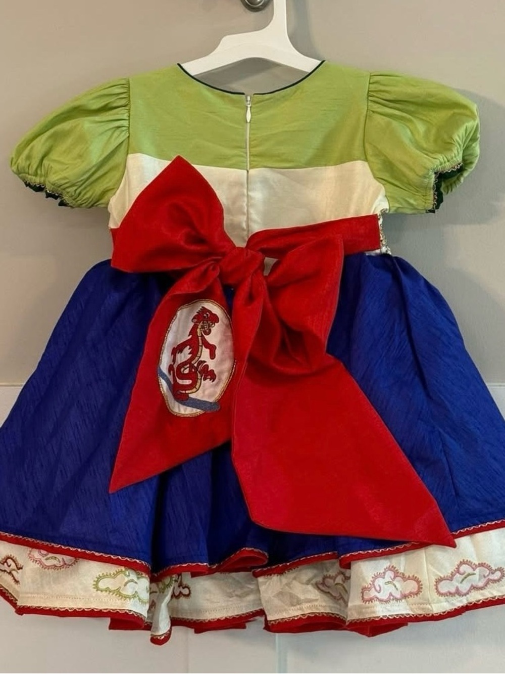 Oh Shana Mulan Dress 5T Custom Disney Princess Costume NWT - Picture 2 of 2